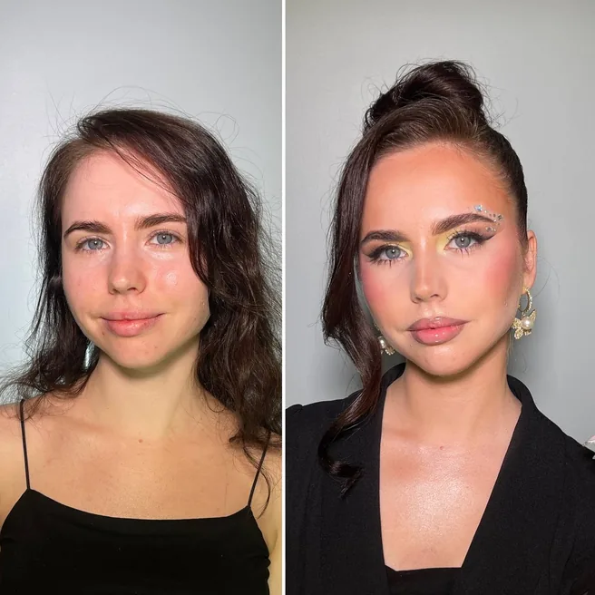 Bridal makeup and hair by Alexandra