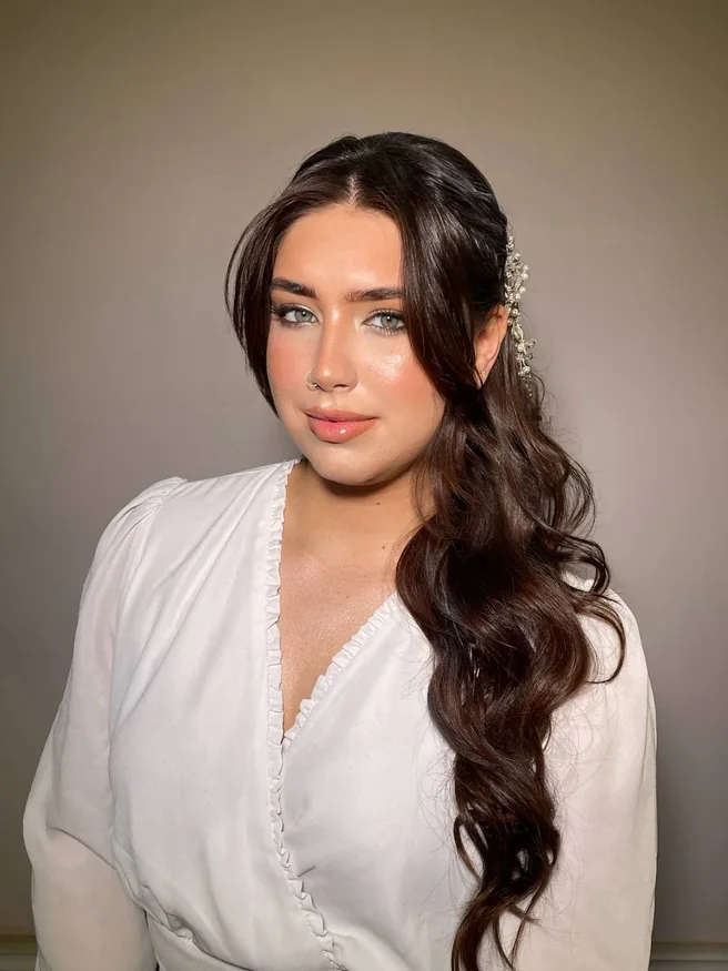 Bridal makeup and hair by Alexandra