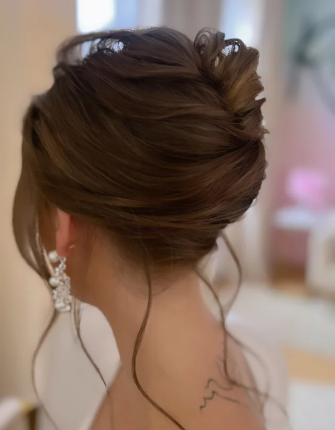 Bridal makeup and hair by Maria
