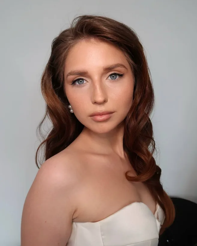 Bridal makeup and hair by Maria