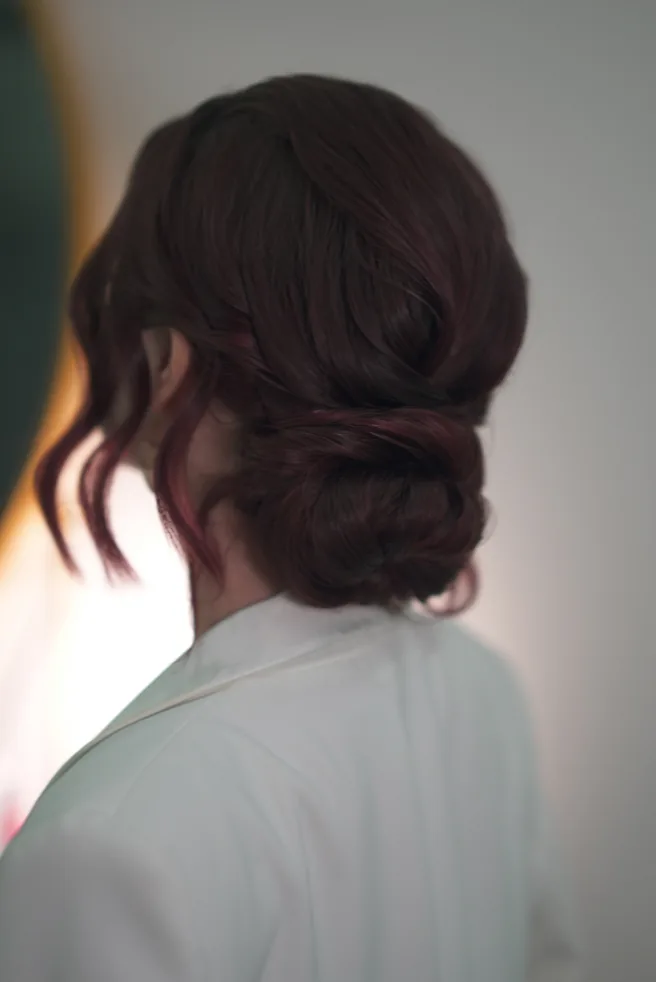 Bridal makeup and hair by Maria